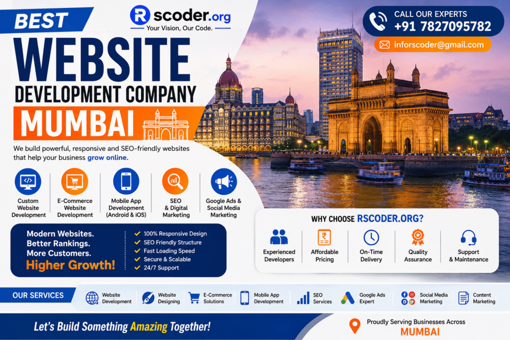 Best Website Development Company Mumbai | Web Design, SEO & App Development website development in mumbai