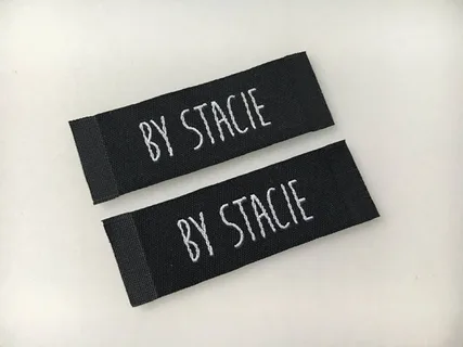 custom folded tags