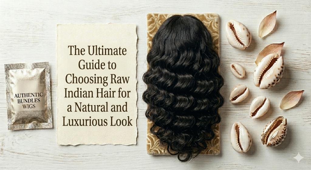 The Ultimate Guide to Choosing Raw Indian Hair for a Natural and Luxurious Look gemini generated image 6vhrim6vhrim6vhr