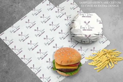 custom bagel paper sheets