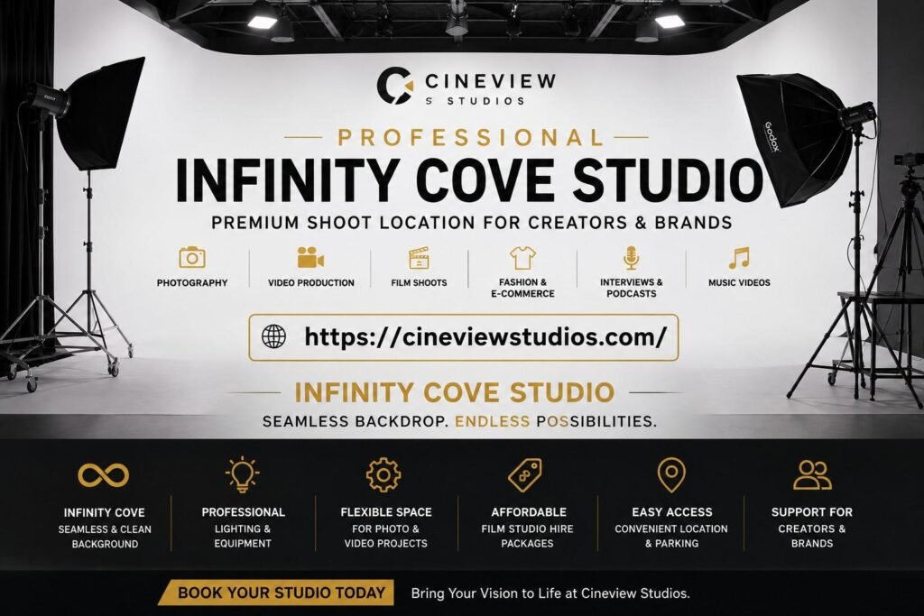 Infinity Cove Studio | Professional Shoot Location for Creators & Brands infinitycovestudi
